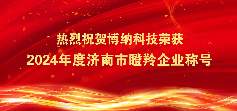 再獲殊榮！博納科技榮獲2024年度濟(jì)南市瞪羚企業(yè)稱號